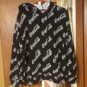 PacSun x Coca-Cola branded hoodie